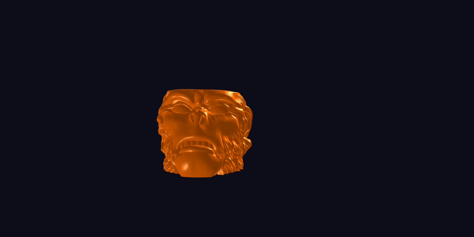 Indianajones Monkeyhead Planter